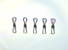 Load image into Gallery viewer, Bare & Co. - Stainless Steel Large Pegs - RAINBOW Marine Grade (BULK 100 Pack) Bare & Co. - The Well Store