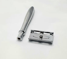 Load image into Gallery viewer, Bare & Co. - Traditional Double Edge Safety Razor - Silver Bare & Co. - The Well Store
