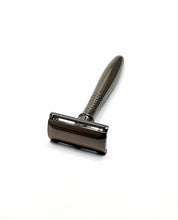 Load image into Gallery viewer, Bare &amp; Co. - Traditional Double Edge Safety Razor - Gunmetal Bare &amp; Co. - The Well Store
