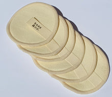 Load image into Gallery viewer, Reusable Hemp Make Up Face Pads - White (6 Pack)