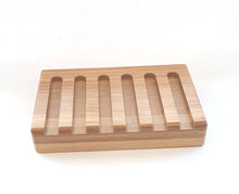 Load image into Gallery viewer, Bamboo Soap Dish - Ridge

