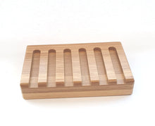 Load image into Gallery viewer, Bamboo Soap Dish - Ridge