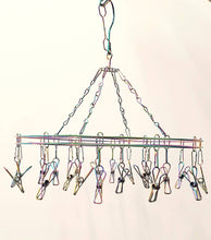 Load image into Gallery viewer, 316 Grade Stainless Steel Peg Hanger (20 pegs) - Rainbow Curve Design