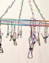 Load image into Gallery viewer, 316 Grade Stainless Steel Peg Hanger (20 pegs) - Rainbow Curve Design