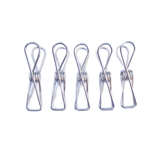 Bare & Co. - Stainless Steel Large Pegs - Marine Grade (50 Pack) Bare & Co. - The Well Store