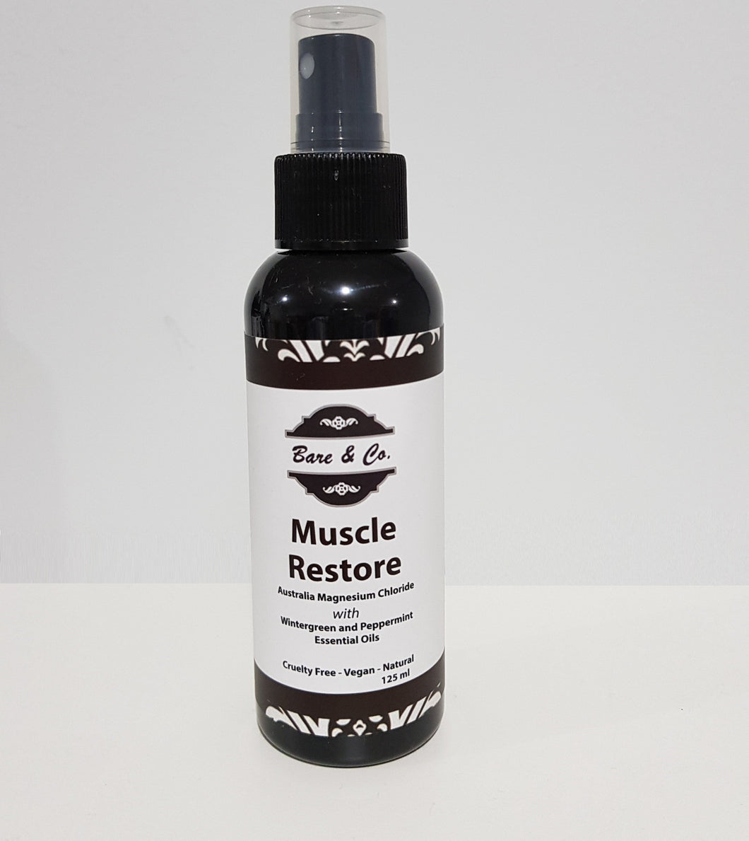 Bare & Co. - Organic Magnesium Spray - Muscle Restore (250ml) Bare & Co. - The Well Store