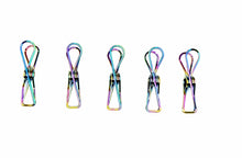 Load image into Gallery viewer, Bare &amp; Co. - Stainless Steel Large Pegs - RAINBOW Marine Grade (50 Pack) Bare &amp; Co. - The Well Store
