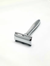 Load image into Gallery viewer, Bare &amp; Co. - Traditional Double Edge Safety Razor - Silver Bare &amp; Co. - The Well Store
