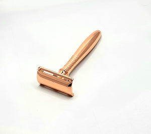 Bare & Co. - Traditional Double Edge Safety Razor - Rose Gold Bare & Co. - The Well Store