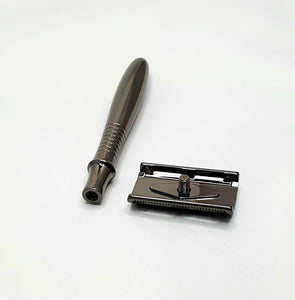 Bare & Co. - Traditional Double Edge Safety Razor - Gunmetal Bare & Co. - The Well Store