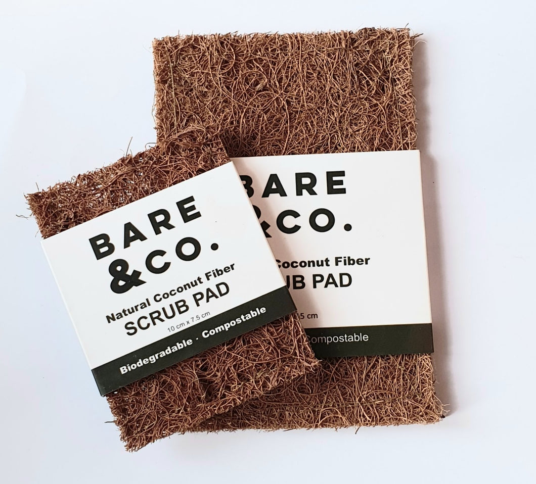 Coconut Scrub Pads - Twin Pack