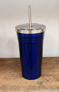 Insulated Drink Tumbler - Electric Blue (500ml)