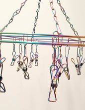 Load image into Gallery viewer, 316 Grade Stainless Steel Peg Hanger (20 pegs) - Rainbow Curve Design
