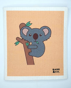 Reusable Cellulose Cloth - koala