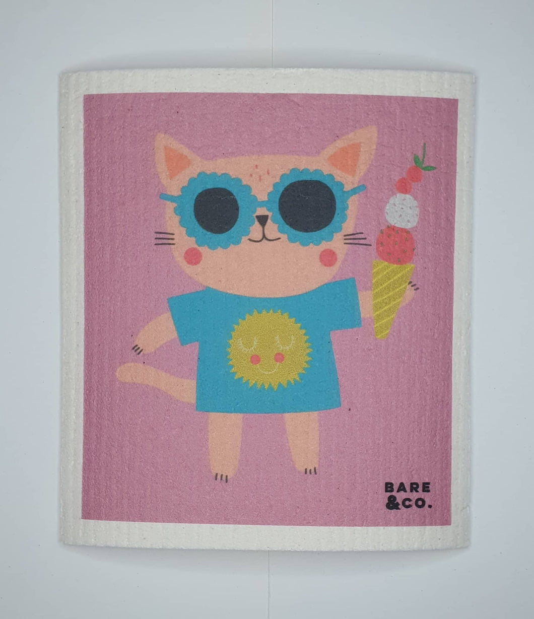 Reusable Cellulose Cloth - Cool Kat