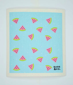 Reusable Cellulose Cloth - Watermelon