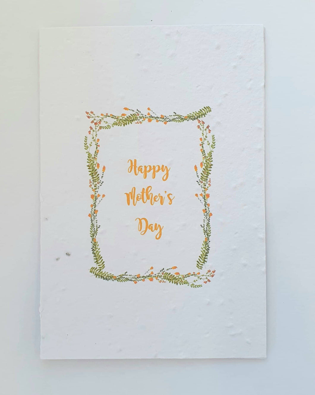 Seeded Gift Card Mother's Day - Yellow Flowers