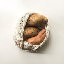 Load image into Gallery viewer, Bare &amp; Co. - Reusable Organic Cotton Net Produce Bags (6 Pack) Bare &amp; Co. - The Well Store
