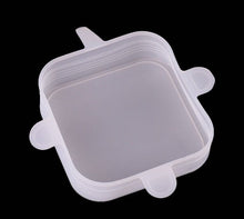 Load image into Gallery viewer, Reusable Silicone Lids - Square (6 Pack)
