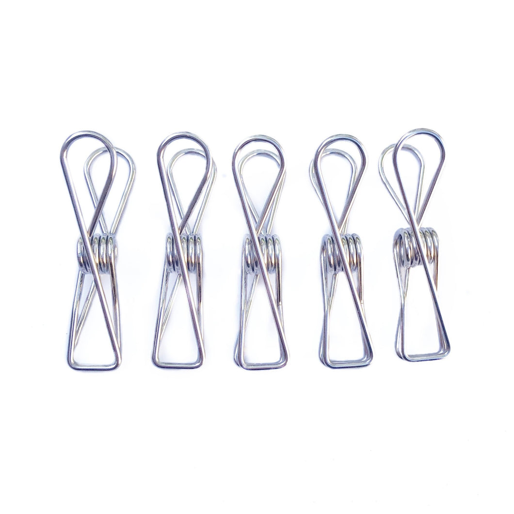 Bare & Co. - Stainless Steel EXTRA Large Pegs - Marine Grade (30 Pack) Bare & Co. - The Well Store