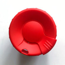 Load image into Gallery viewer, Bare &amp; Co. - Reusable Coffee Cup with Plug Lid - Red (8oz/227ml) Bare &amp; Co. - The Well Store
