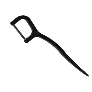 Bare & Co. - Charcoal-Infused Floss Picks - Mint (30 pack) Bare & Co. - The Well Store