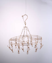Load image into Gallery viewer, 316 Grade Stainless Steel Peg Hanger (20 pegs) - Rose Gold Curve Design
