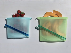 Bare & Co. - Reusable Silicone Food Bags - 2 Pack Bare & Co. - The Well Store