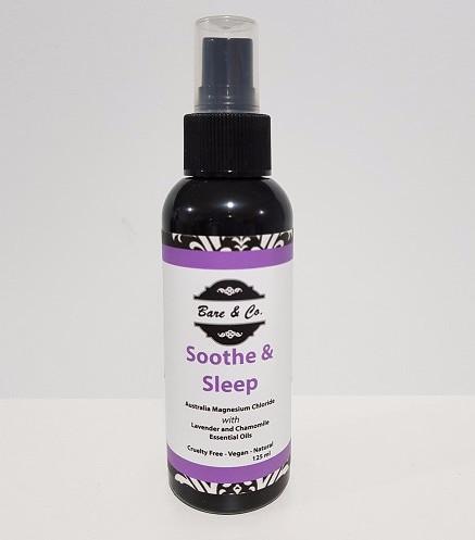 Bare & Co. - Organic Magnesium Spray - Soothe and Sleep (125ml) Bare & Co. - The Well Store